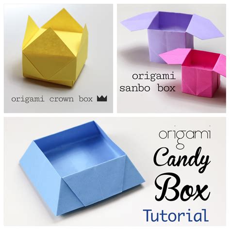 folding a metal box|easy origami box step by.